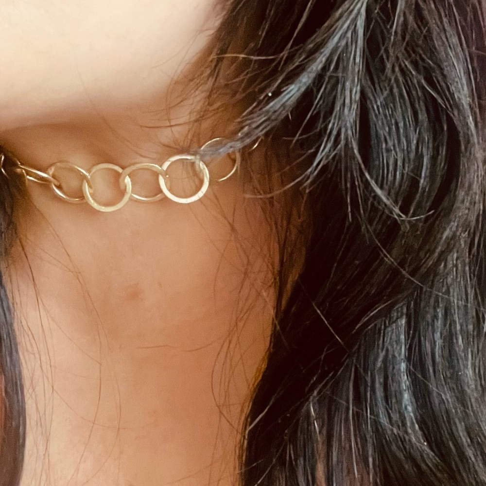 Gold Chain Link Choker